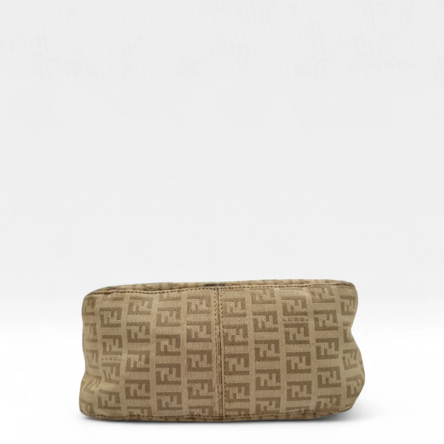Fendi Handtasche Mini Mamma Baguette khaki & beige