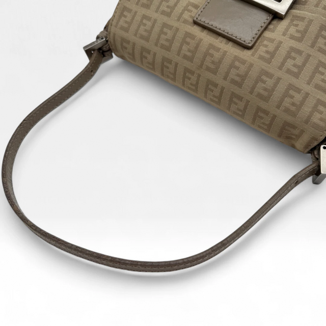 Fendi Handtasche Mini Mamma Baguette khaki & beige