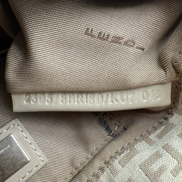 Fendi Handtasche Mini Mamma Baguette khaki & beige