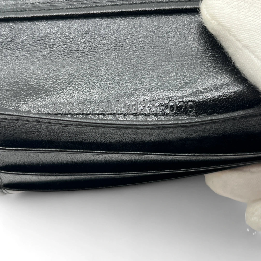Fendi Geldbeutel Zucca braune Lederdetails monogram braun
