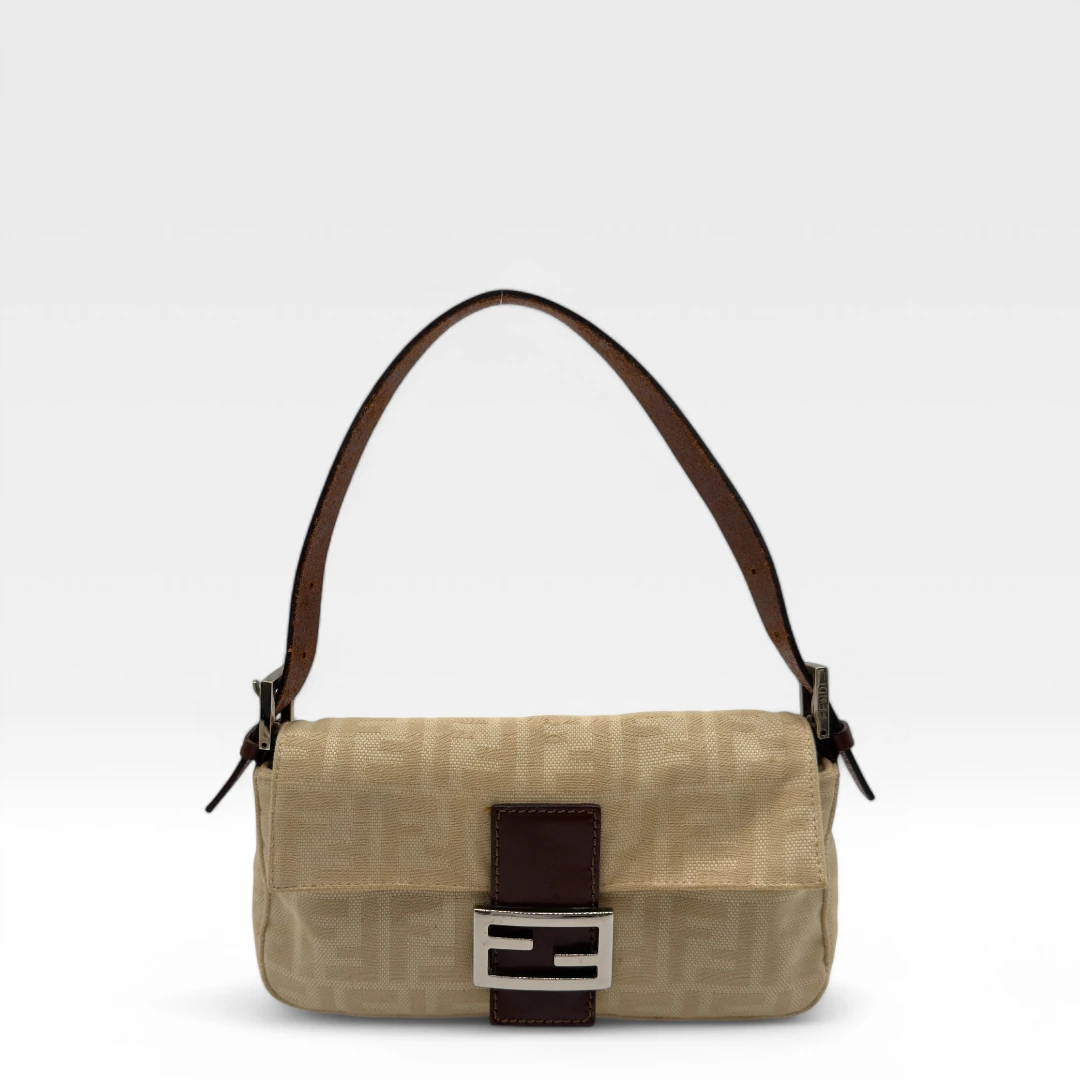 Fendi Handtasche Baguette beige