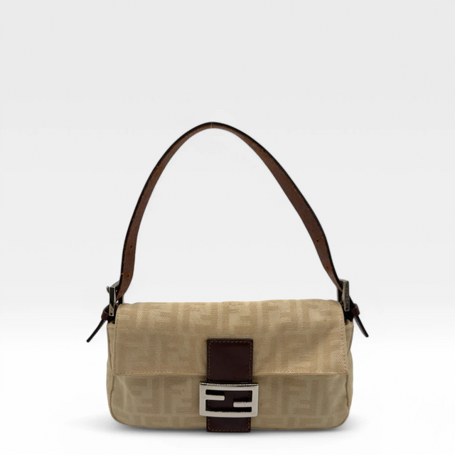 Fendi Handtasche Baguette beige