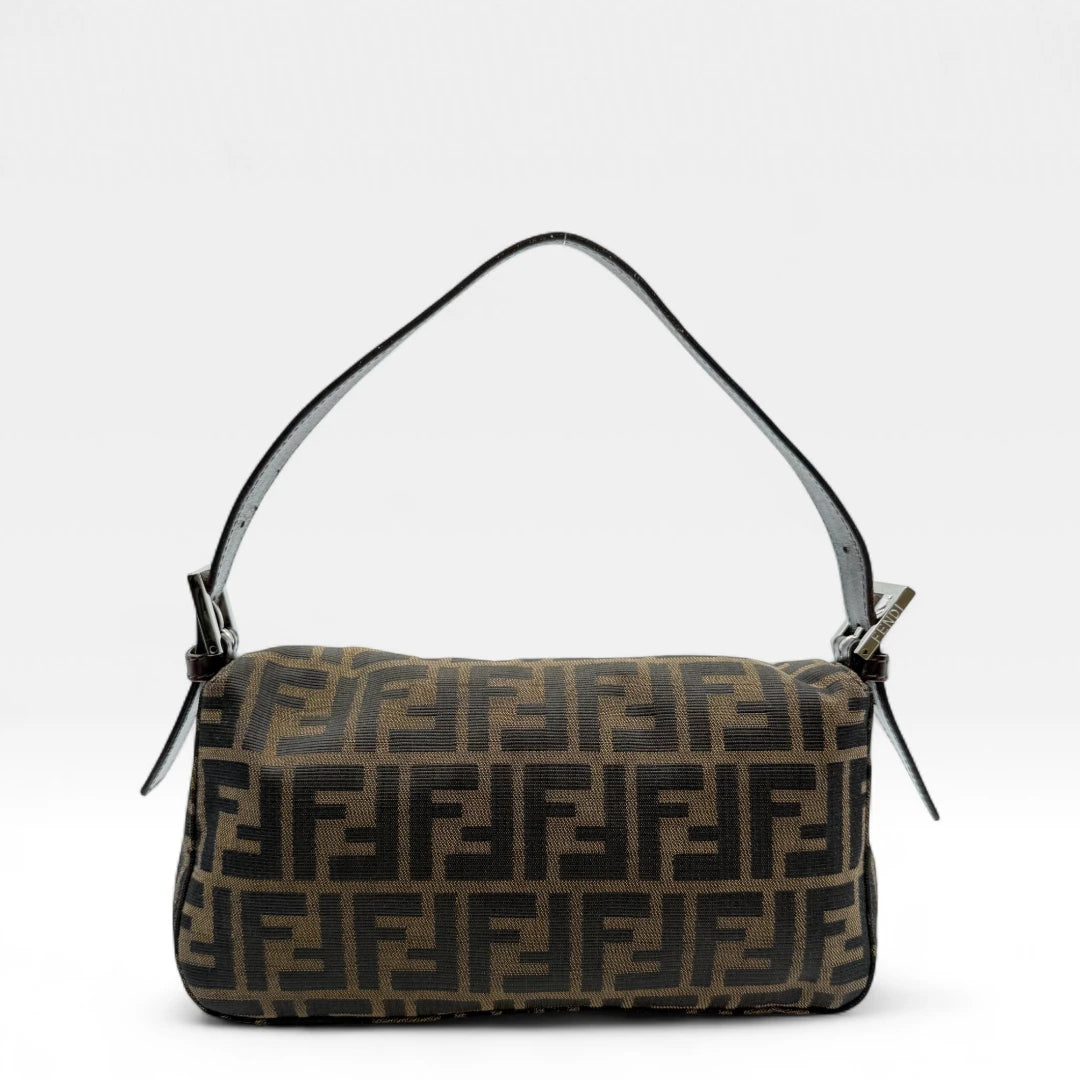 Fendi handbag Baguette Bag dark brown