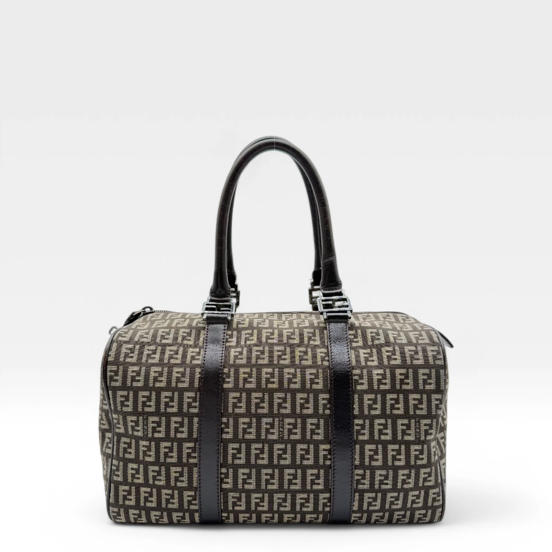 Fendi Handtasche Bauletto 30 braun