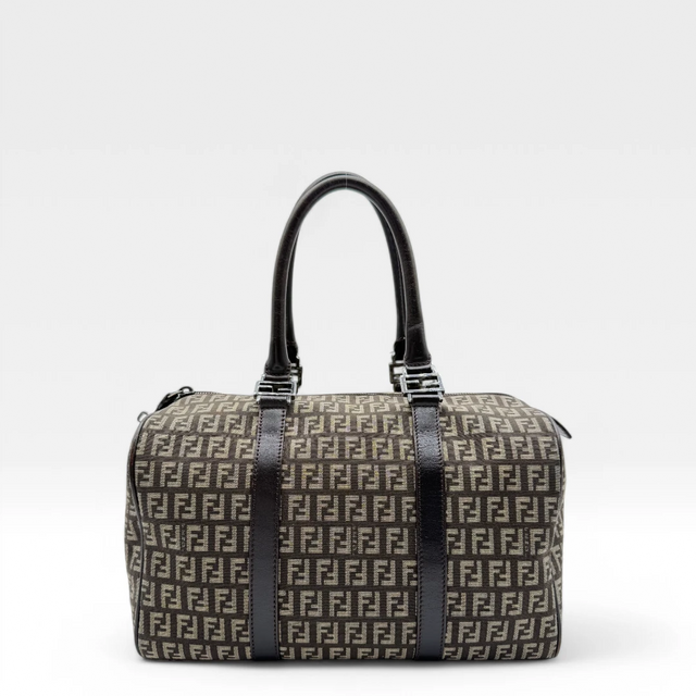 Fendi Handtasche Bauletto 30 braun