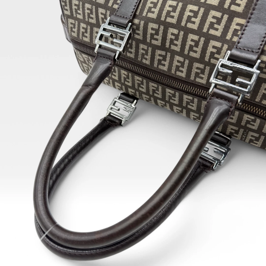 Fendi Handtasche Bauletto 30 braun