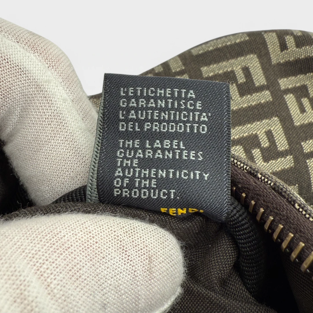 Fendi Handtasche Bauletto 30 braun