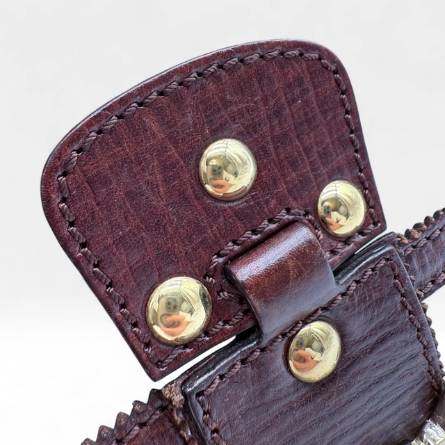 Handbag Bicolour Flap