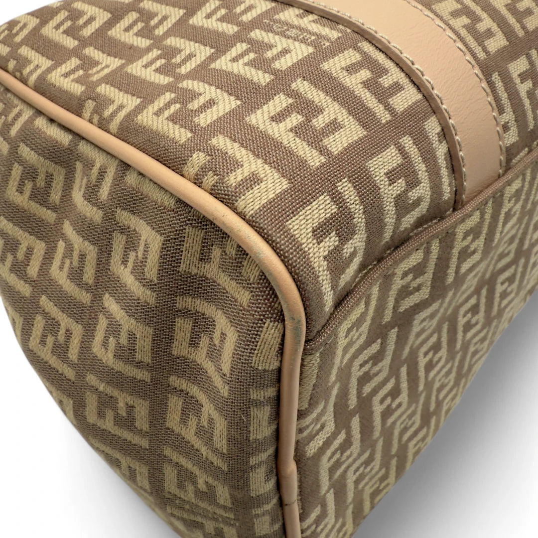 Fendi Handtasche Bauletto 25 rosa & beige