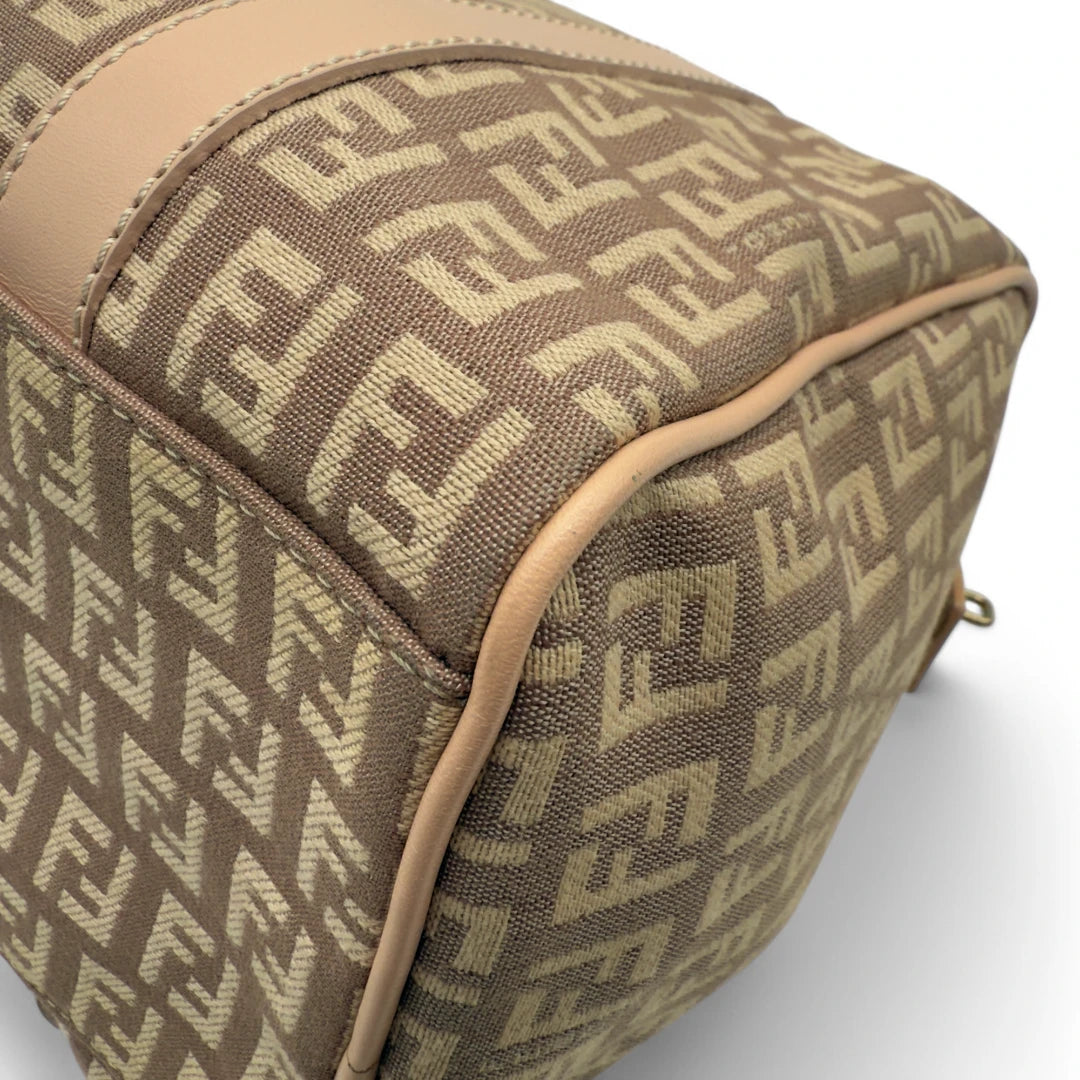 Fendi Handtasche Bauletto 25 rosa & beige