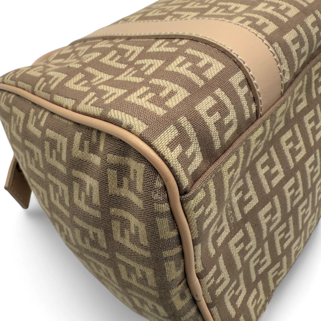Fendi Handtasche Bauletto 25 rosa & beige