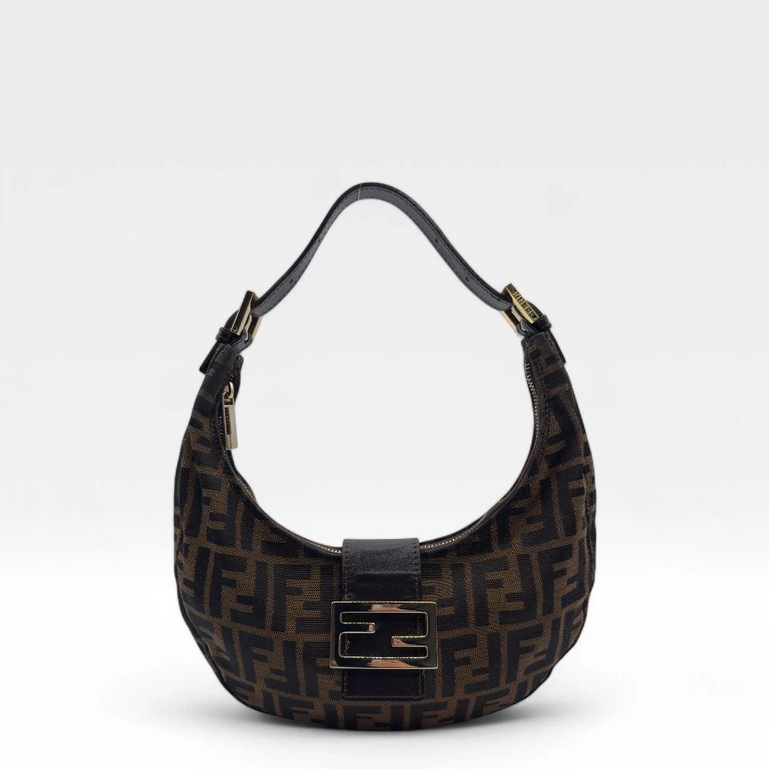Fendi handbag Croissant brown