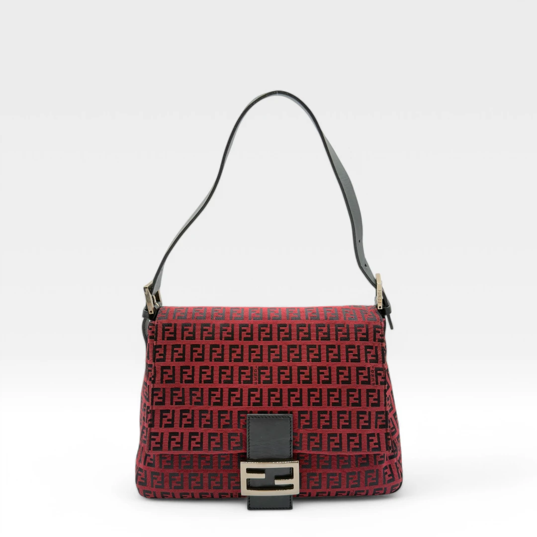 Fendi handbag Mamma Baguette red