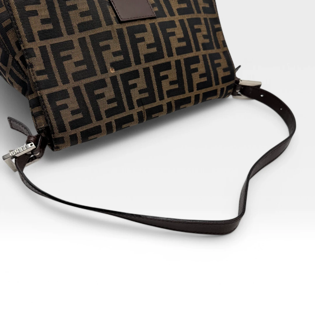 Fendi Handtasche Mamma Baguette dunkelbraun