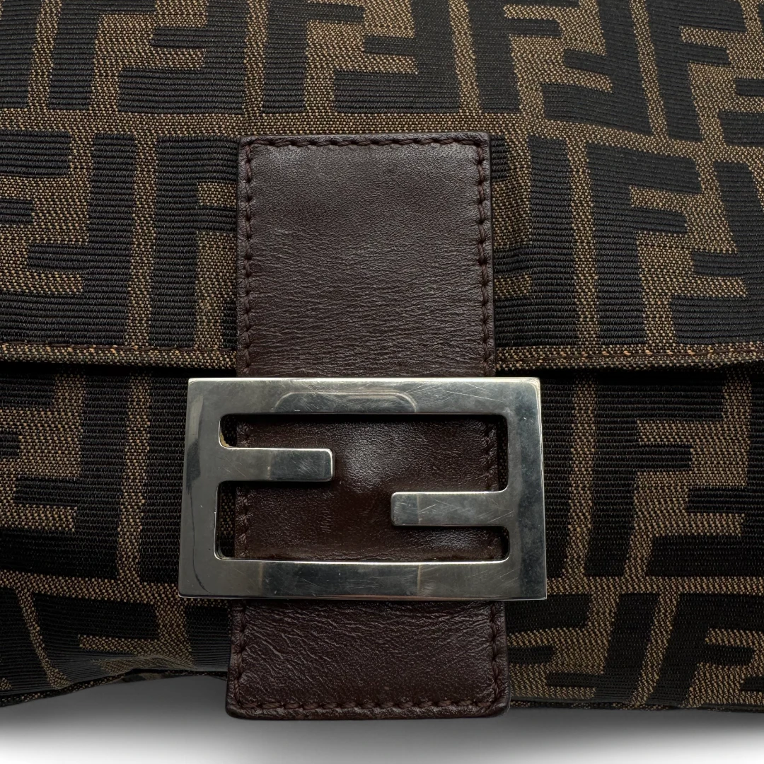 Fendi Handtasche Mamma Baguette dunkelbraun