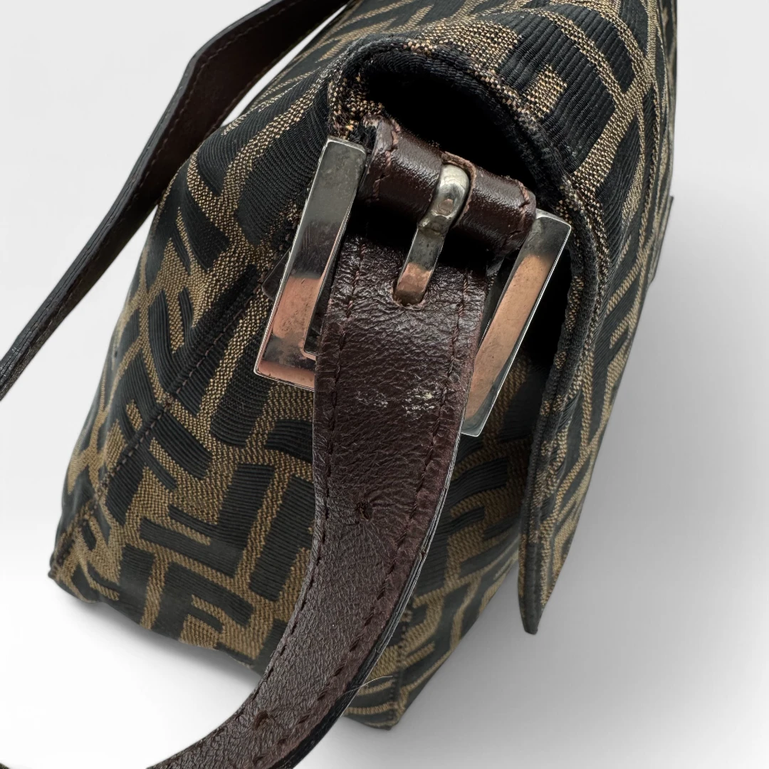Fendi Handtasche Mamma Baguette dunkelbraun