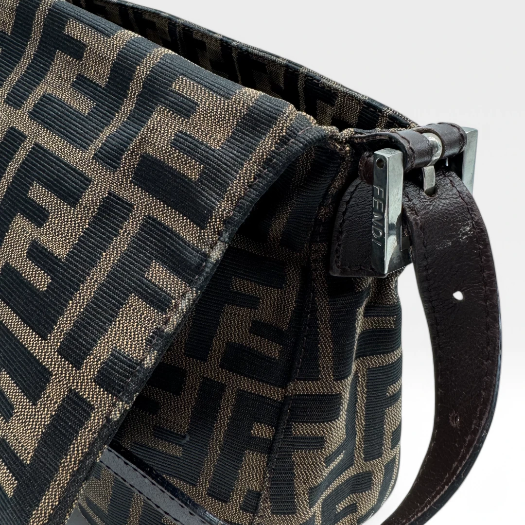 Fendi Handtasche Mamma Baguette dunkelbraun