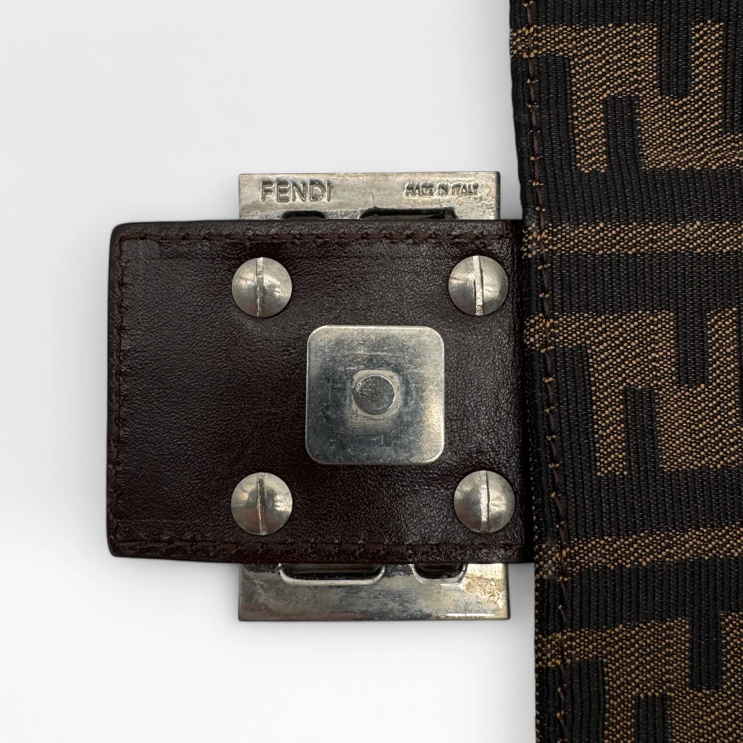 Fendi Handtasche Mamma Baguette dunkelbraun