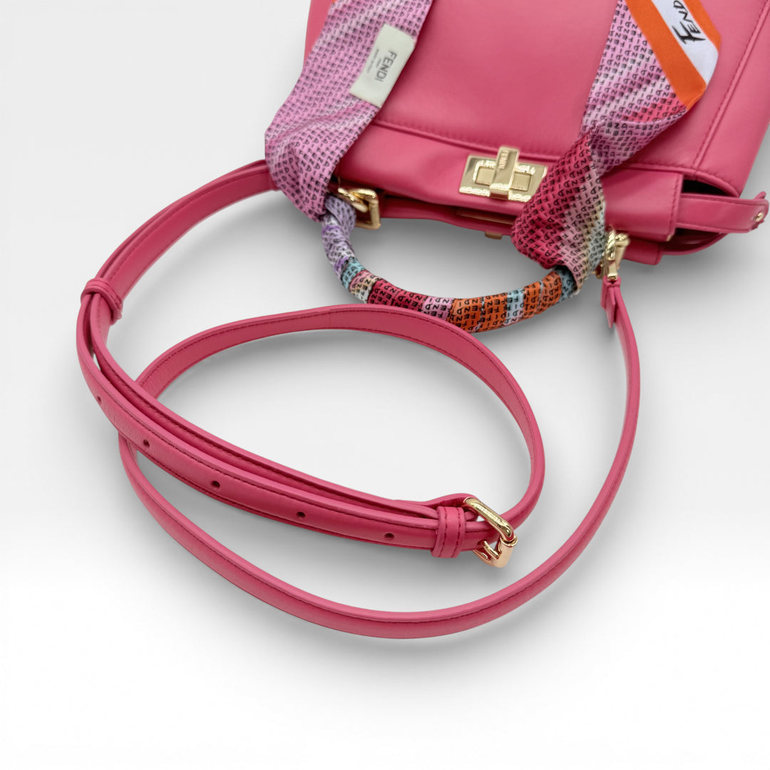 Fendi Mini Peekaboo Handbag