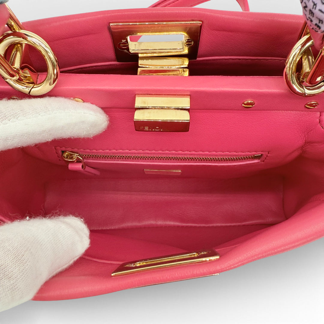 Fendi Mini Peekaboo Handbag