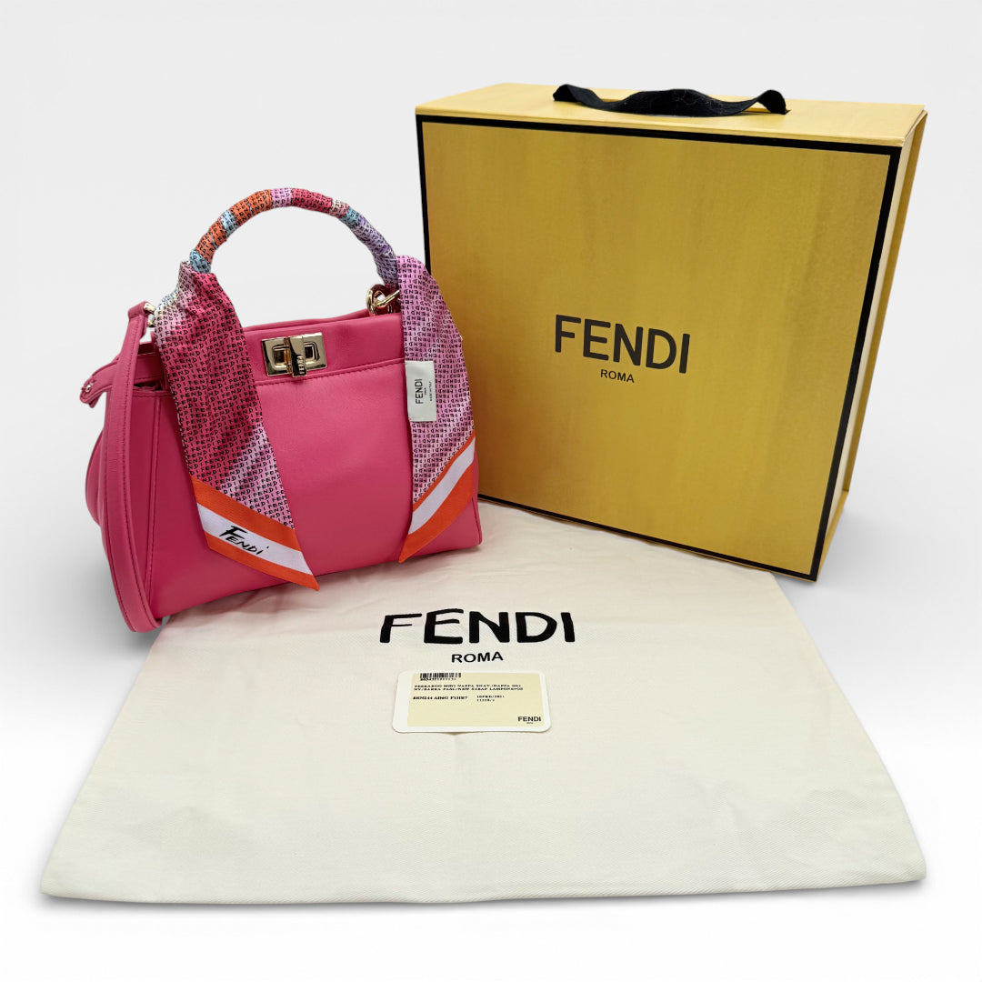 Fendi Mini Peekaboo Handbag
