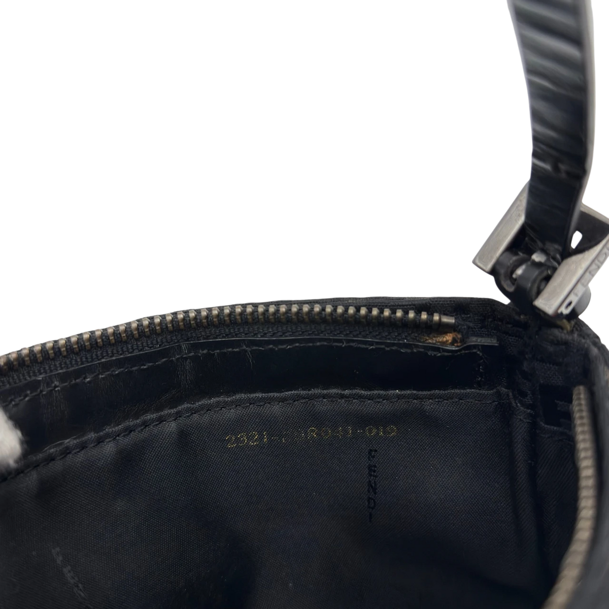 Fendi Pochette Baguette schwarz