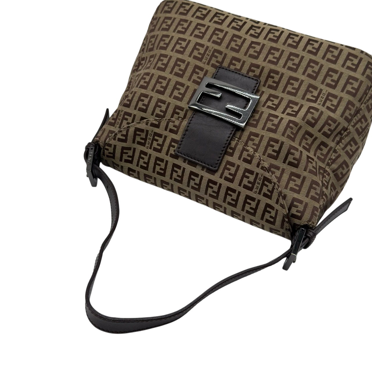 Fendi Schultertasche Baguette Double Flap