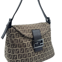 Fendi Schultertasche Baguette Double Flap