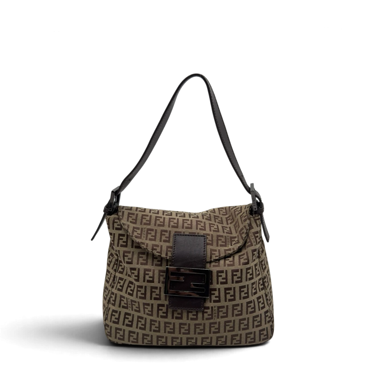 Fendi Schultertasche Baguette Double Flap
