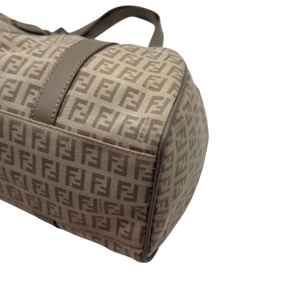 Fendi Schultertasche Zucchino Hobo beige