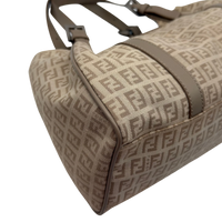 Fendi Schultertasche Zucchino Hobo beige