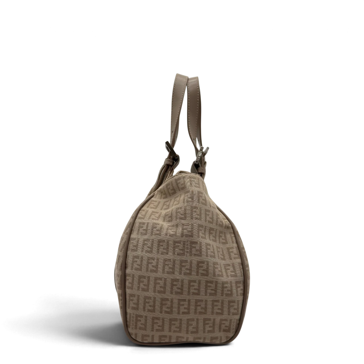 Fendi Schultertasche Zucchino Hobo beige