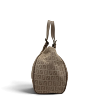 Fendi Schultertasche Zucchino Hobo beige