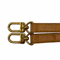 Louis Vuitton Schultergurt 100cm aus Leder braun