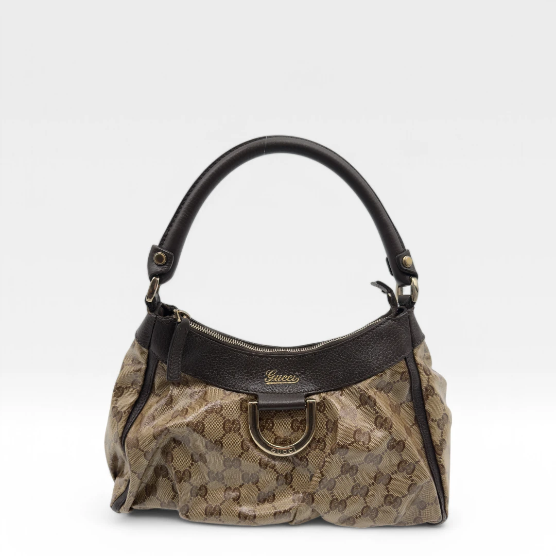 Gucci Handtasche D-Ring beige