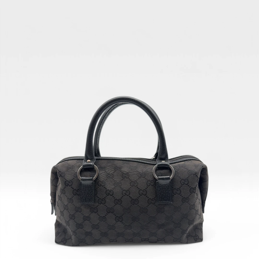 Gucci Handtasche Abbey monogram dunkelbraun