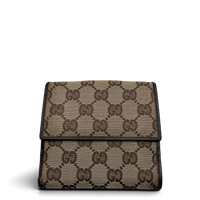 Gucci Geldbeutel Bifold monogram beige – Gesamtansicht