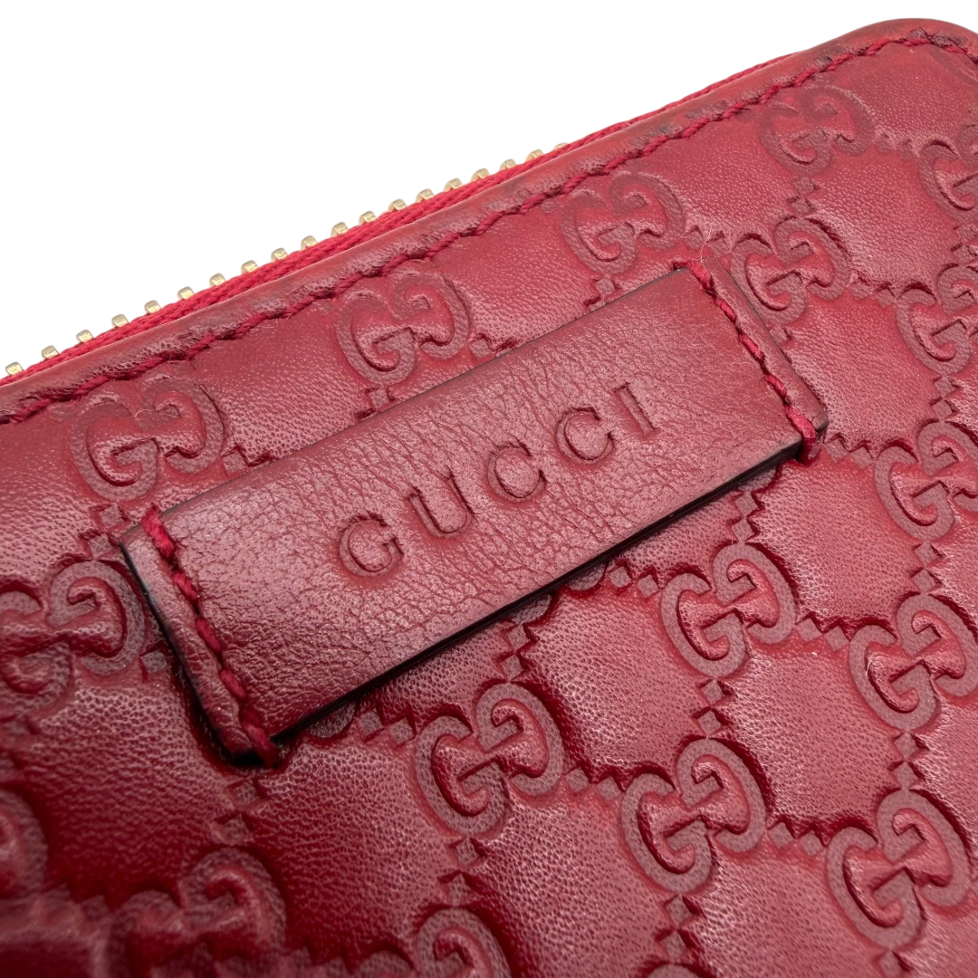 Gucci Compact Micro Guccissima Wallet