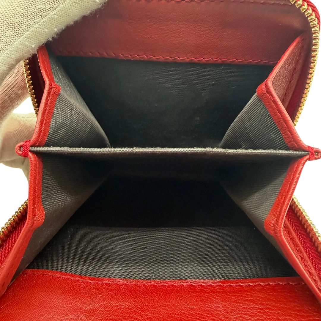 Gucci Compact Micro Guccissima Wallet