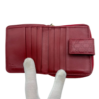 Gucci Compact Micro Guccissima Wallet