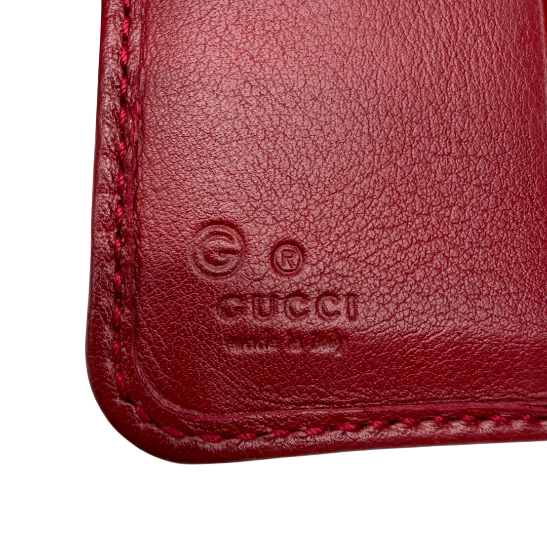 Gucci Compact Micro Guccissima Wallet