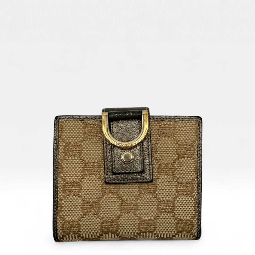 Gucci Wallet D-Ring Zipper
