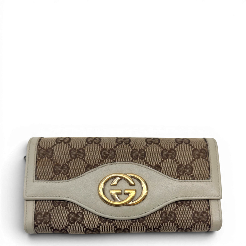 Gucci Geldbeutel GG länglich