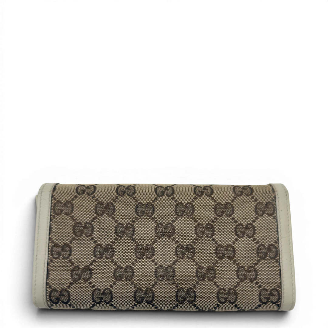 Gucci Geldbeutel GG länglich