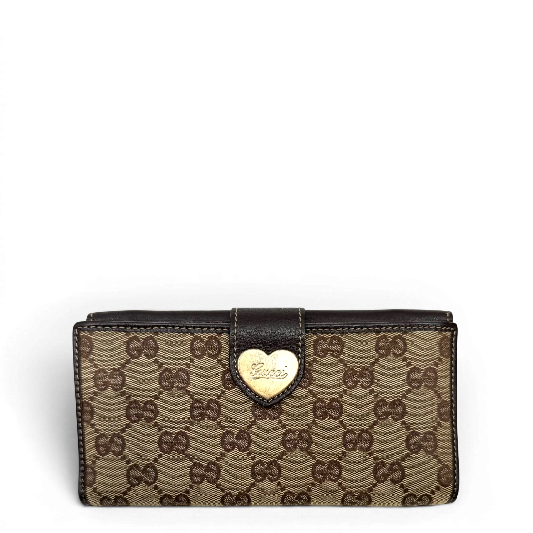 Gucci Geldbeutel Heart Continental länglich