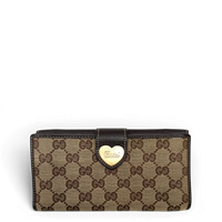 Gucci Geldbeutel Heart Continental länglich