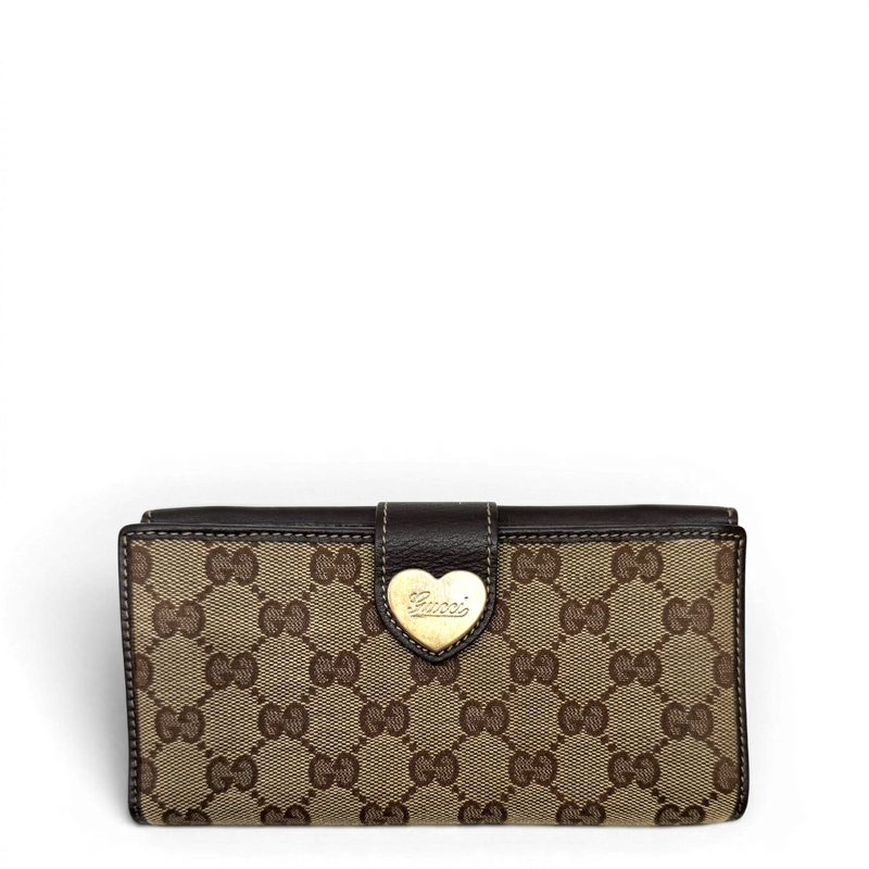 Gucci Geldbeutel Heart Continental länglich