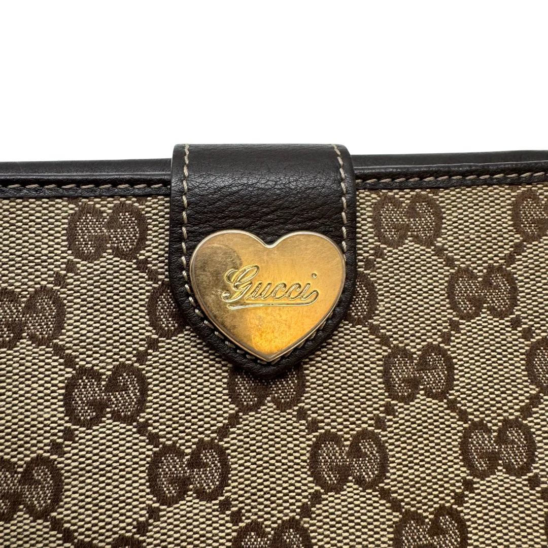 Gucci Geldbeutel Heart Continental länglich