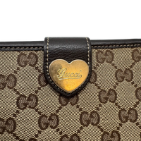 Gucci Geldbeutel Heart Continental länglich