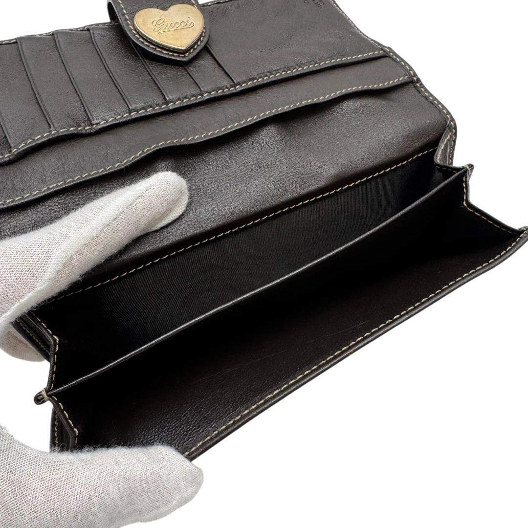 Gucci Geldbeutel Heart Continental länglich